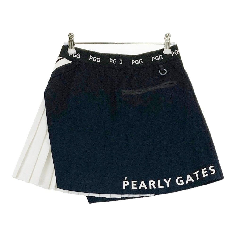 【PEARLY GATES/パーリーゲイツ】PGG プリーツスカート 00 サイズ：00 PGG PEARLY GATES パーリーゲイツ プリーツ切替 スカート