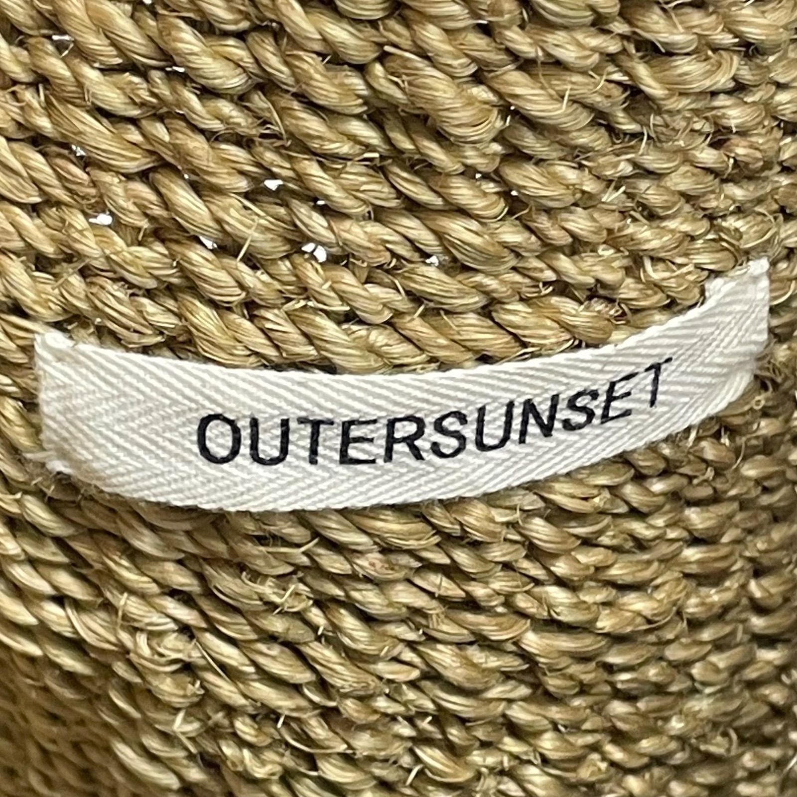 OUTERSUNSET かごバッグ 未使用 未使用】辺見えみりouter sunset カゴバック アウターサンセット