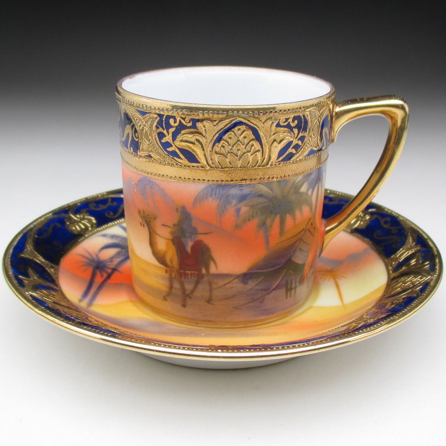 1891オールドノリタケヘビー金盛りコバルトシュガー Noritake - 1891オールドノリタケヘビー金盛りコバルトシュガー
