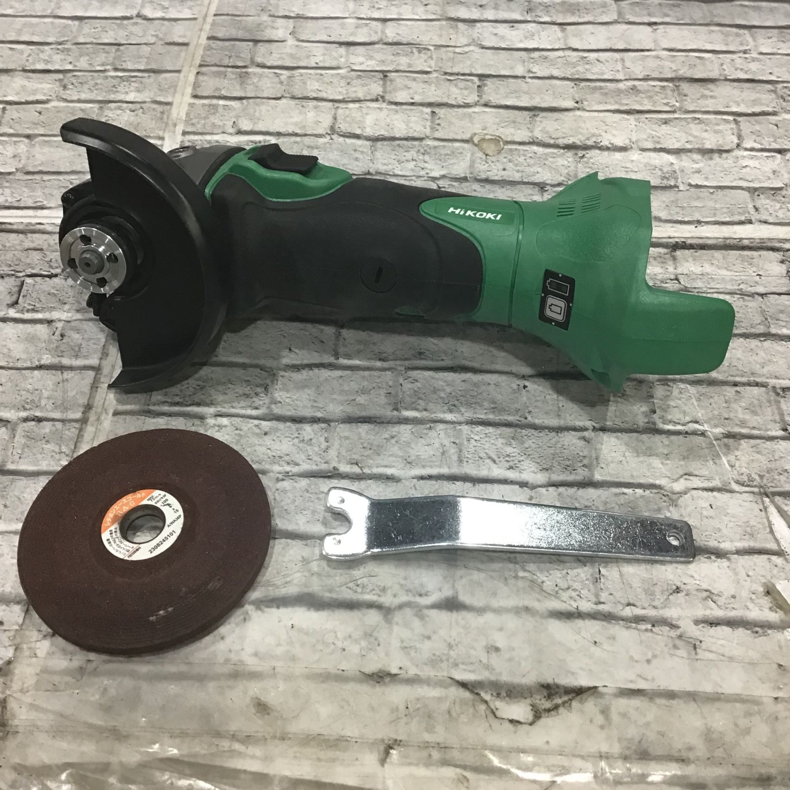 ハイコーキ(HIKOKI ※旧:日立工機) 100mmコードレスディスクグラインダ G18DSL2(NN)【川口店】