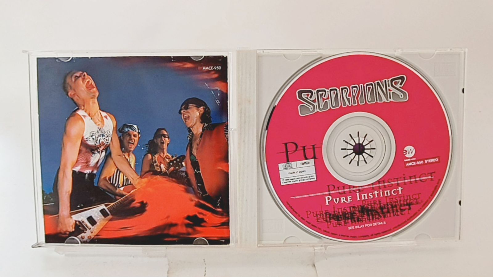 国内盤CD☆スコーピオンズ/Scorpions□ ピュア・インスティンクト～蠍 