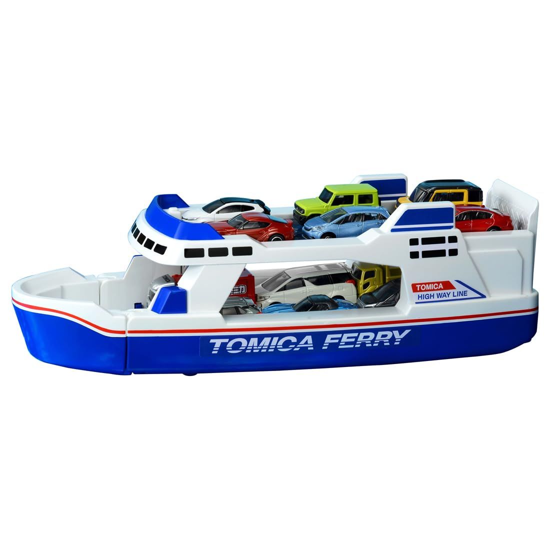 タカラトミー(TAKARA TOMY) たくさんはこぼう!トミカフェリー 37 x 14 x 12 cm 300 3歳以上