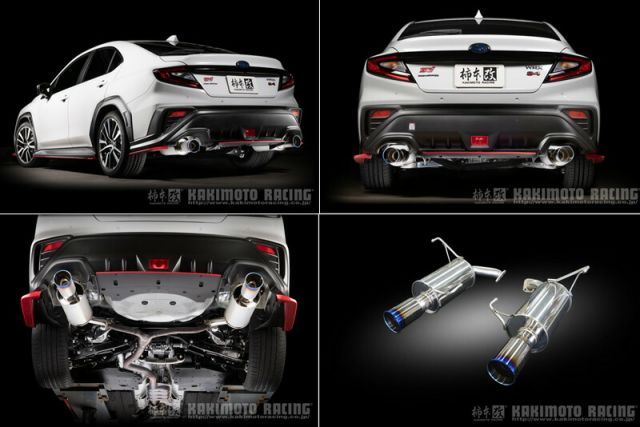柿本_改]5BA-VBH WRX S4_4WD(FA24 / 2.4 / Turbo_R3/11～)用マフラー