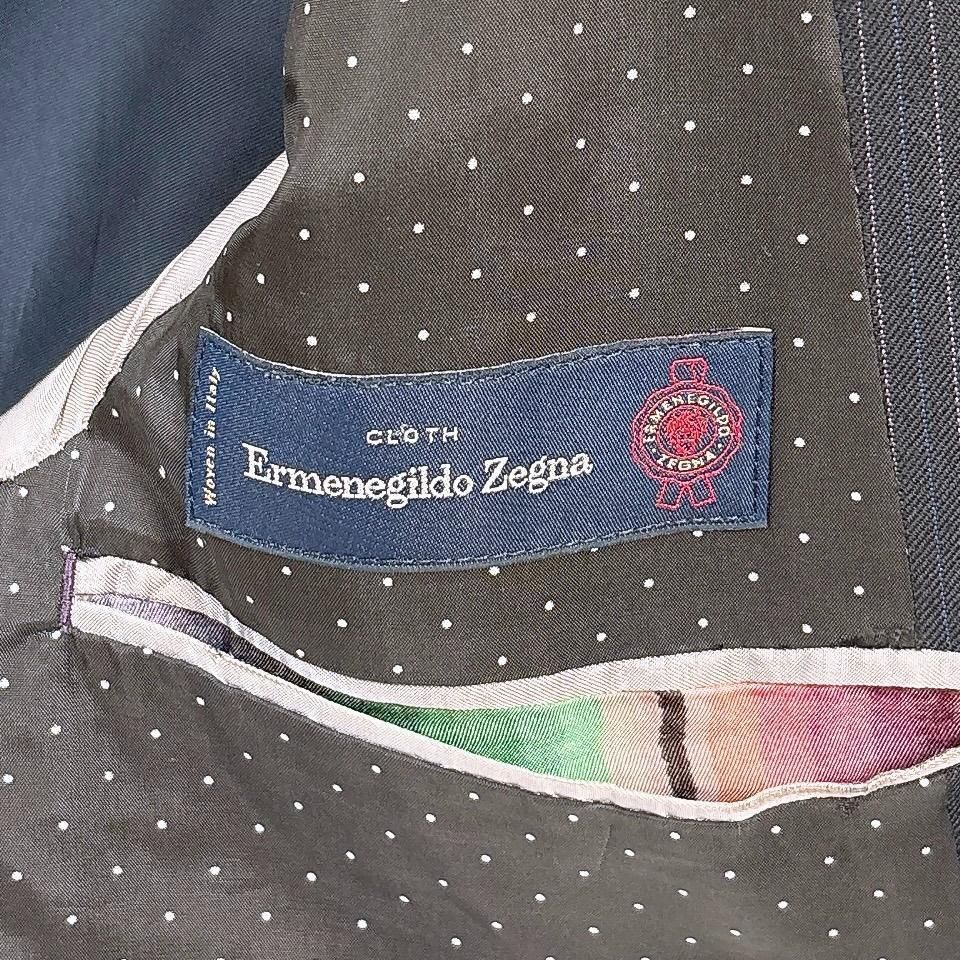 ポールスミス ロンドン ゼニア生地 テーラードジャケット M ネイビー KANDAIZUMI_COM