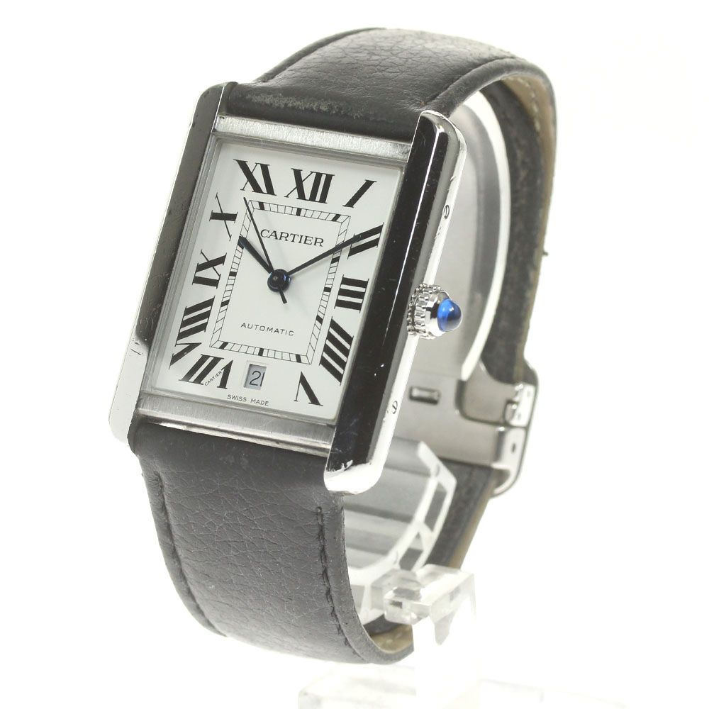 カルティエ CARTIER WSTA0029 タンクソロXL デイト 自動巻き メンズ_