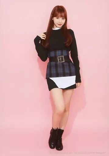 中古】生写真(女性) IZ*ONE/キム・チェウォン/全身・背景ピンク