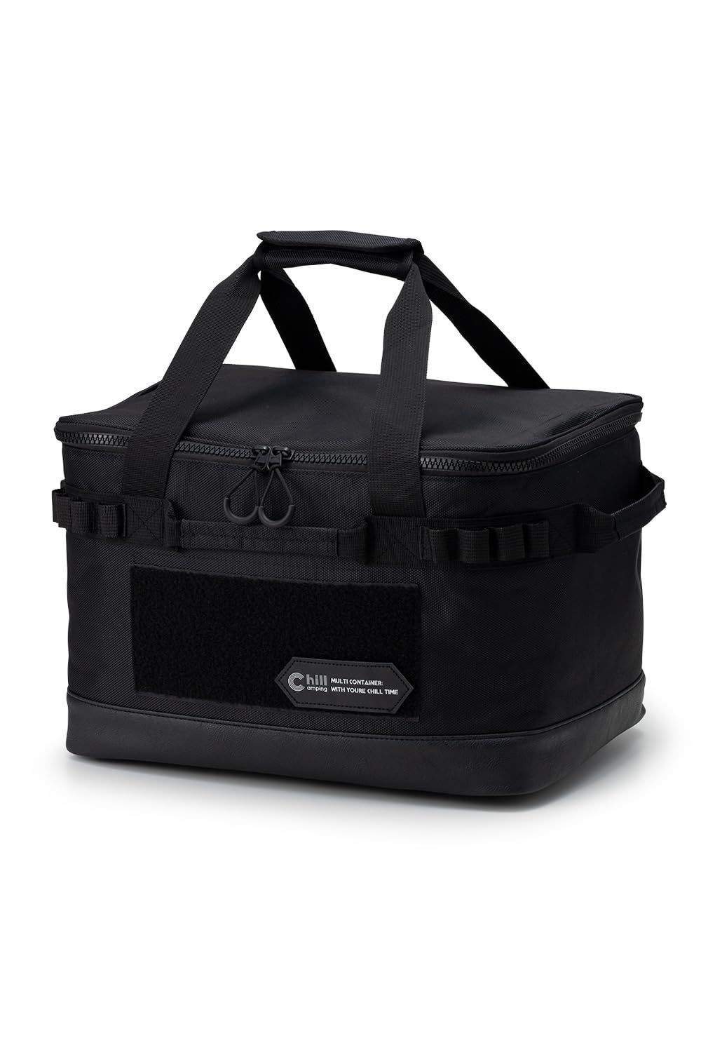 ブラックMサイズ ChillCamping チルキャンピング キャンプ 収納ボックス コンテナボックス ツールボックス アウトドア 大容量 ブラック M