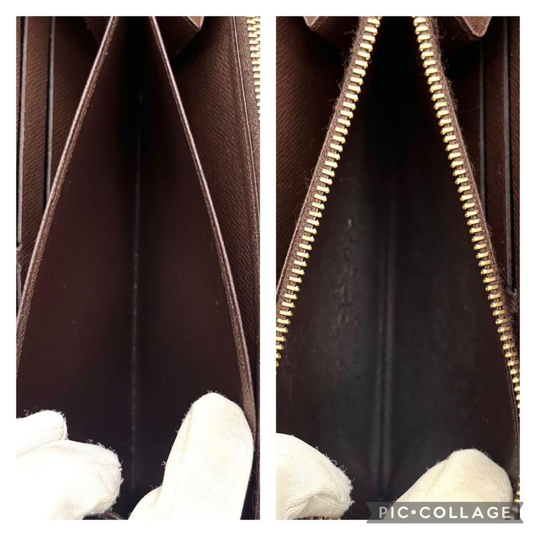 ⛄️良品⛄️ルイヴィトン ダミエ ジッピーウォレットラウンド  