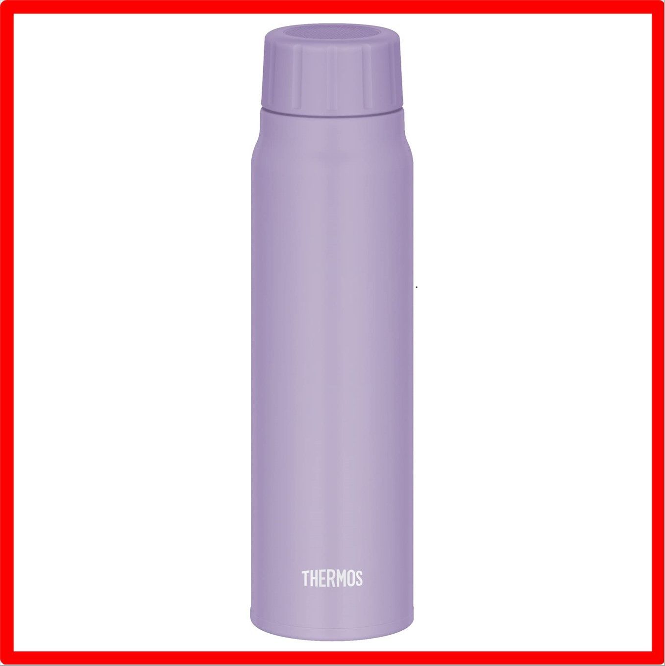 サーモス/THERMOS 保冷炭酸飲料ボトル パープル 500ml 保冷専用・丸洗いOK FJK-500(PL) - その他