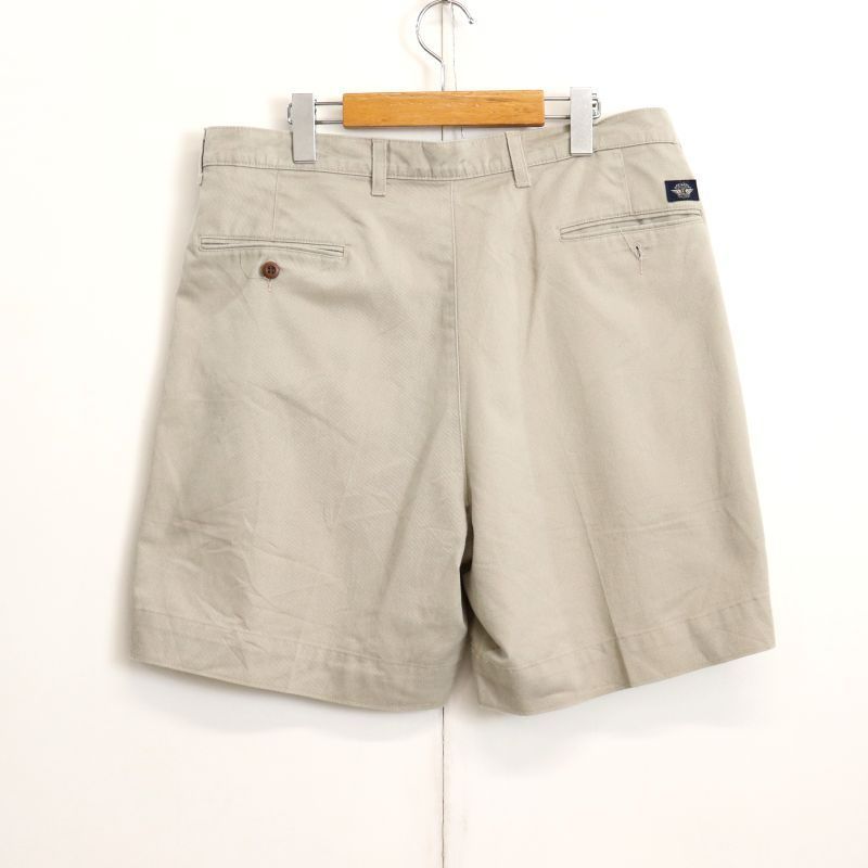 00s DOCKERS 2タック ショートパンツ メンズ 表記34サイズ