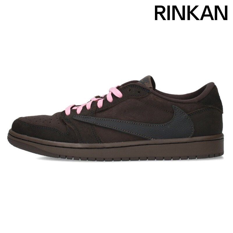 ナイキ×トラヴィススコット JORDAN 1 LOW OG SP ダークモカ NIKE × Travis Scott】Air Jordan 1 Low OG SP “Black/Dark