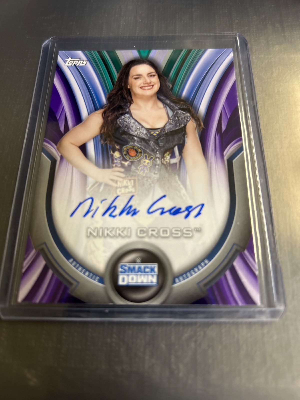 2020 TOPPS WWE NIKKI CROSS ROSTER AUTOGRAPH 78|99