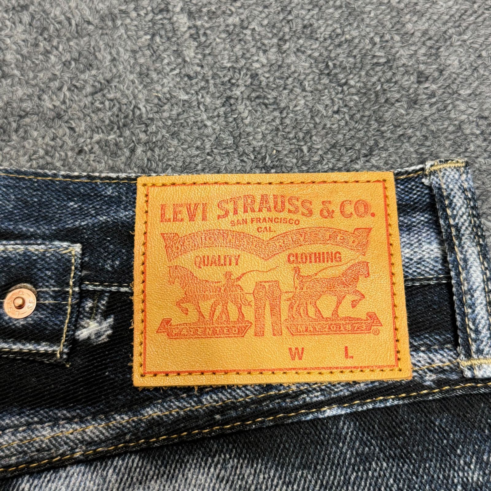 参考上代77000円 未使用品 eYe JUNYAWATANABE MAN 25SS ×Levi's