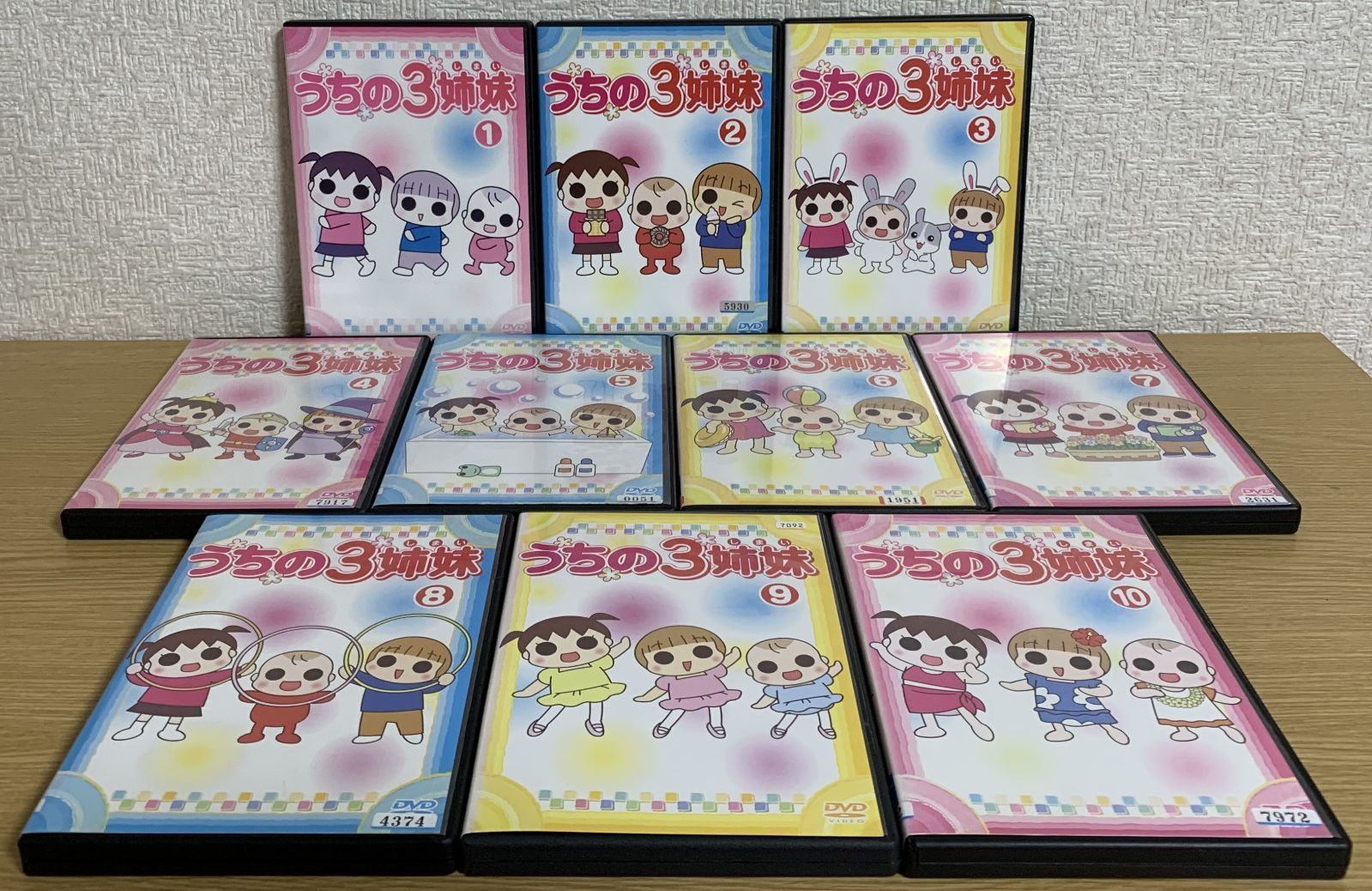 うちの3姉妹　DVD 1-28巻　全巻セット うちの3姉妹 全28枚 レンタル落ち 全巻セット 中古 DVD : 遊ING