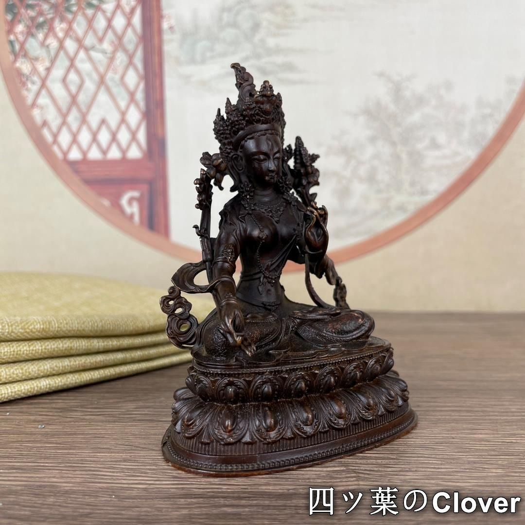 地蔵 菩薩 観音 銅製 仏像 彫刻 置物 開運 風水 骨董 古美術