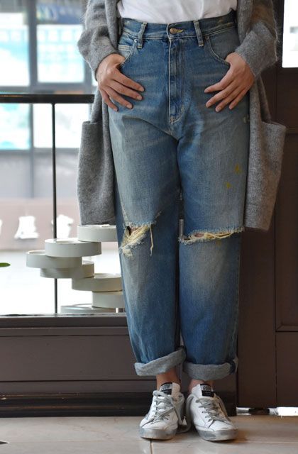 GOLDEN GOOSE タイトストレートデニム made in Italy（GOLDEN