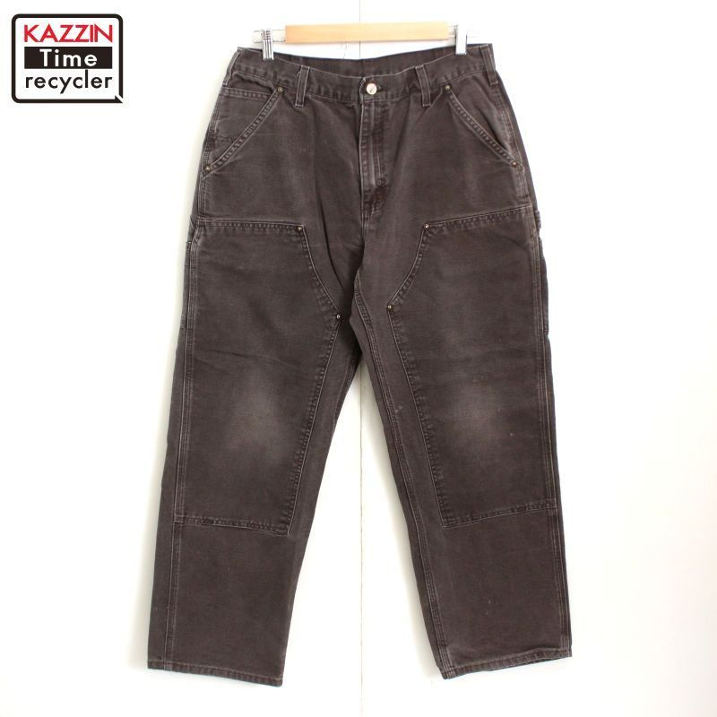 00s Carhartt ダブルニー ワーク ダック ペインターパンツ メンズ Lサイズ相当