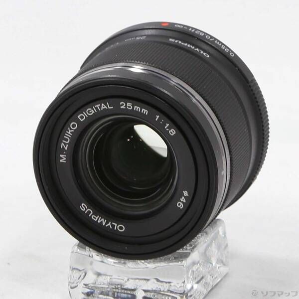 展示品〕 M.ZUIKO DIGITAL 25mm F1.8 (ブラック) (μ4／3)【262