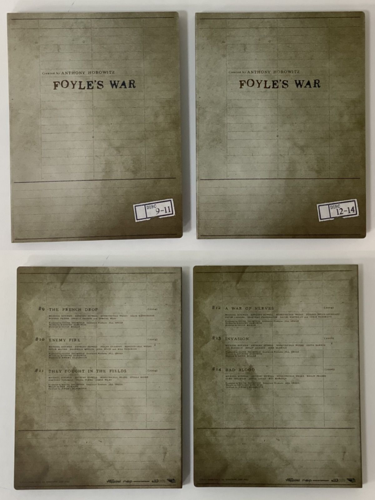 FOYLE'S WAR 刑事フォイル DVD 節約 BOX 2 脚本 アンソニー