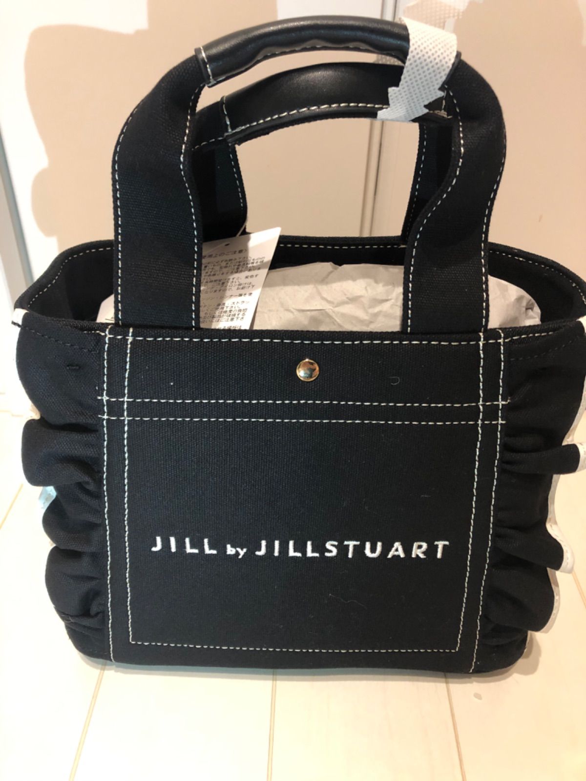 新品未使用】JILL by JILLSTUART フリルキャンバストート 小 - じゃ