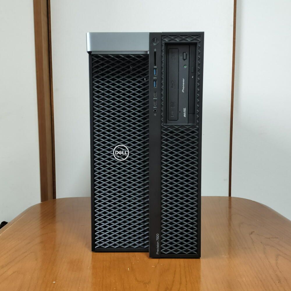 Dell Precision 7920 Tower Xeon GOLD 6138×2 最大3.70GHz 20コア 40