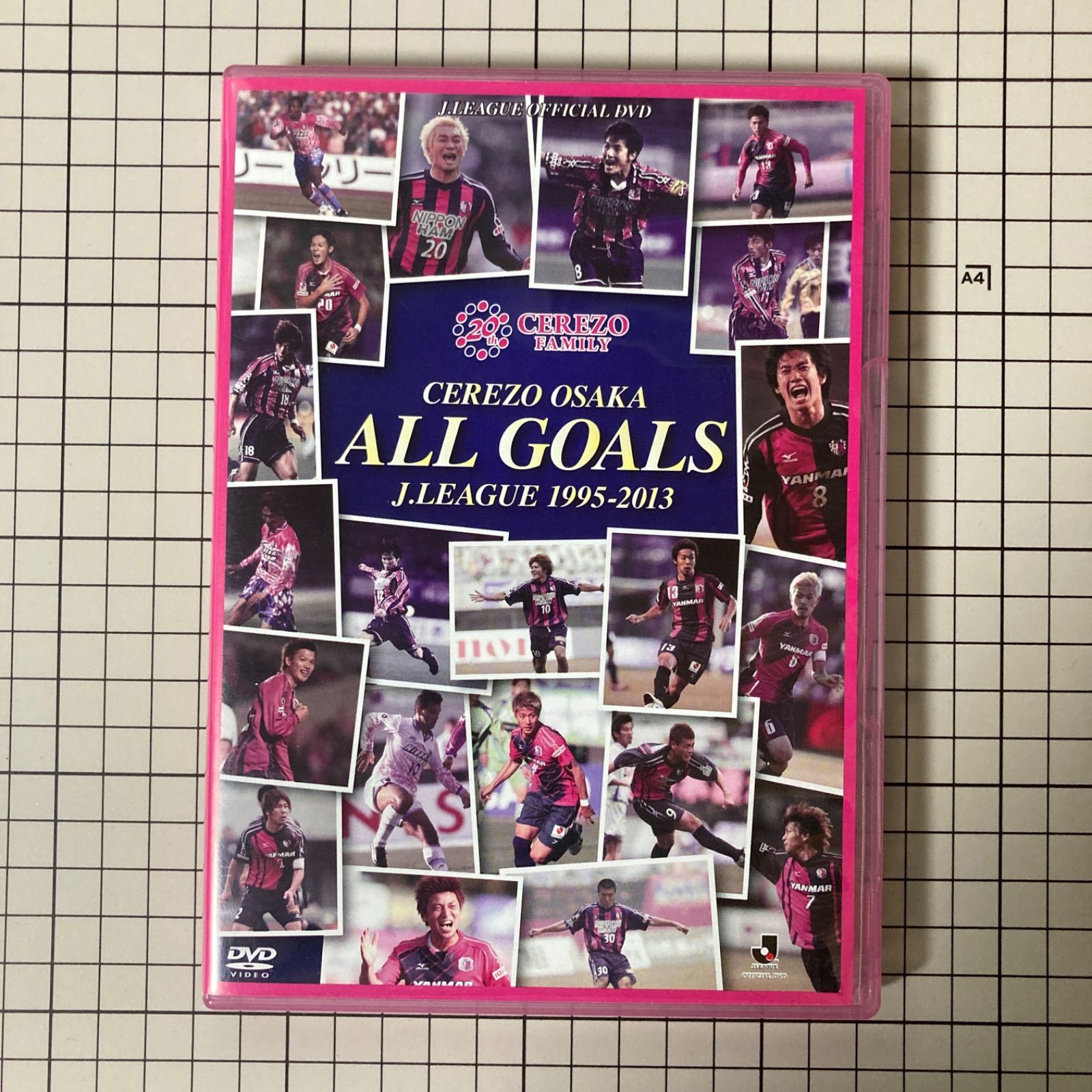 セレッソ大阪 DVD ALL GOALS J.LEAGUE 1995-2013 - メルカリ