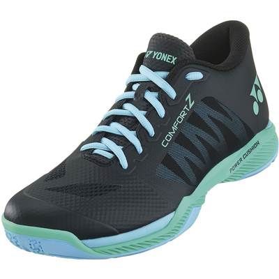 24.5のみ YONEX ヨネックス パワークッションコンフォ－トＺ２ メンズ ユニセックス バドミントンシューズ ブラック×ミント SHBCFZ3WM-808-245