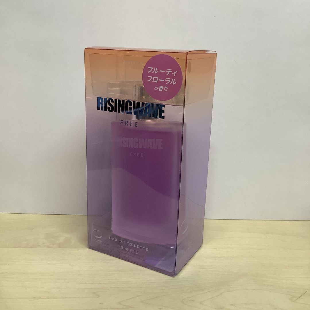 新品未使用　ライジングウェーブ　フリーサンセットピンク　オードトワレ50ml