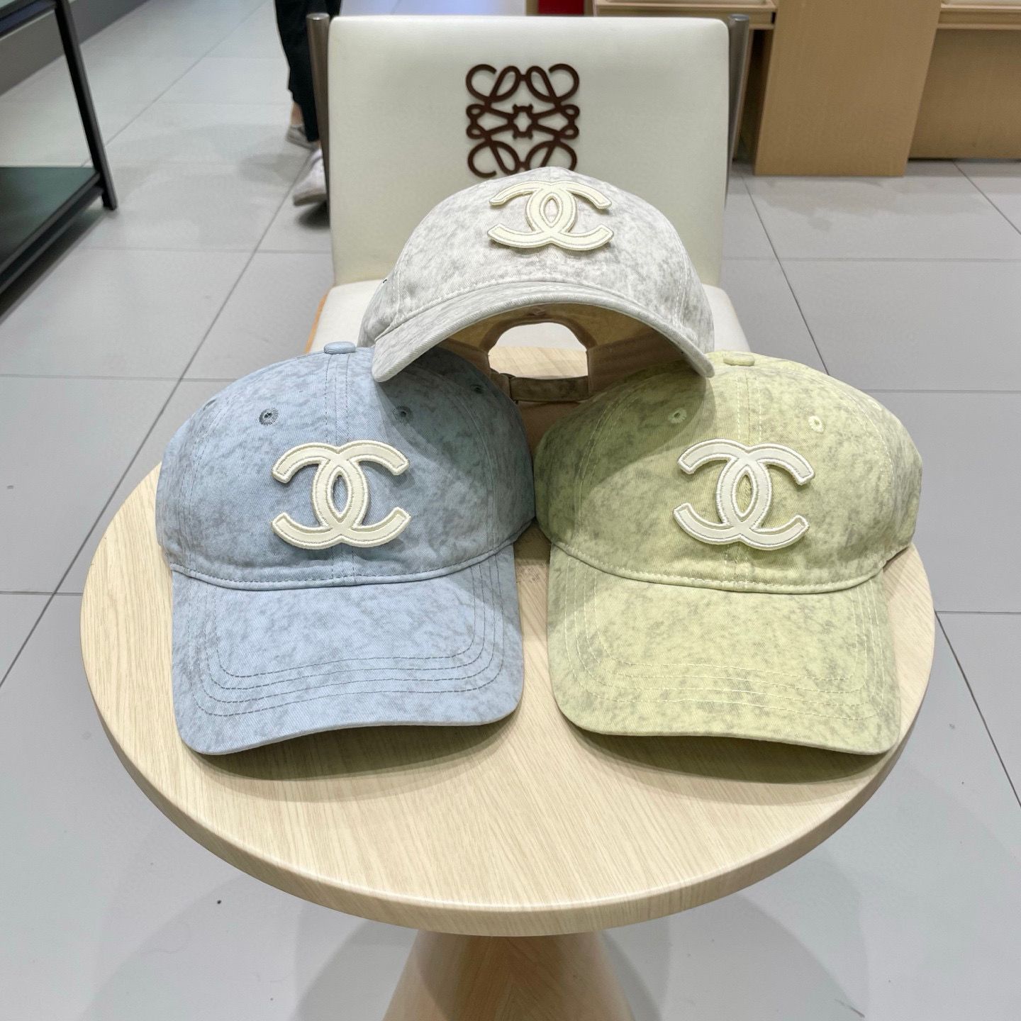 シャネル(Chanel) ベースボール キャップ 白 2023年 秋冬 CHANEL シャネル キャップ ベースボール ココマーク