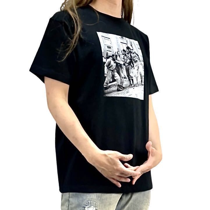 新品 ゴーストバスターズ 幽霊退治 80年代 映画ワンシーン 円陣  Tシャツ オリジナル Tシャツ ゴーストバスターズ 幽霊退治 80年代 映画