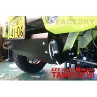 【ORS タニグチ】アルミ製 スキッドプレート 黒アルマイト ジムニー JB64 シエラ JB74 OFF ROAD SERVICE TANIGUCHI