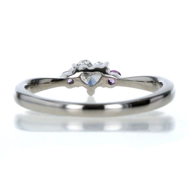 値下げ Pt900 プラチナ リング ダイヤモンド 0.13ct ピンク 値下げ Pt900 プラチナ リング ダイヤモンド 0.13ct ピンク