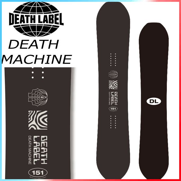 24-25 DEATH LABEL / デスレーベル DEATH MACHINE デスマシーン メンズ スノーボード グラトリ キッカー 板 2025