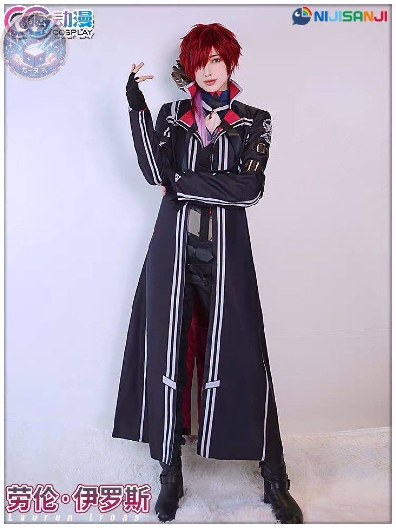 vtuber にじさんじ ローレン イロアス コスプレ 衣装 ウィッグ 靴追加可 コスチューム ハロウィン仮装 イベント衣装 コスプレセット 高品質コスプレ 再現度高め