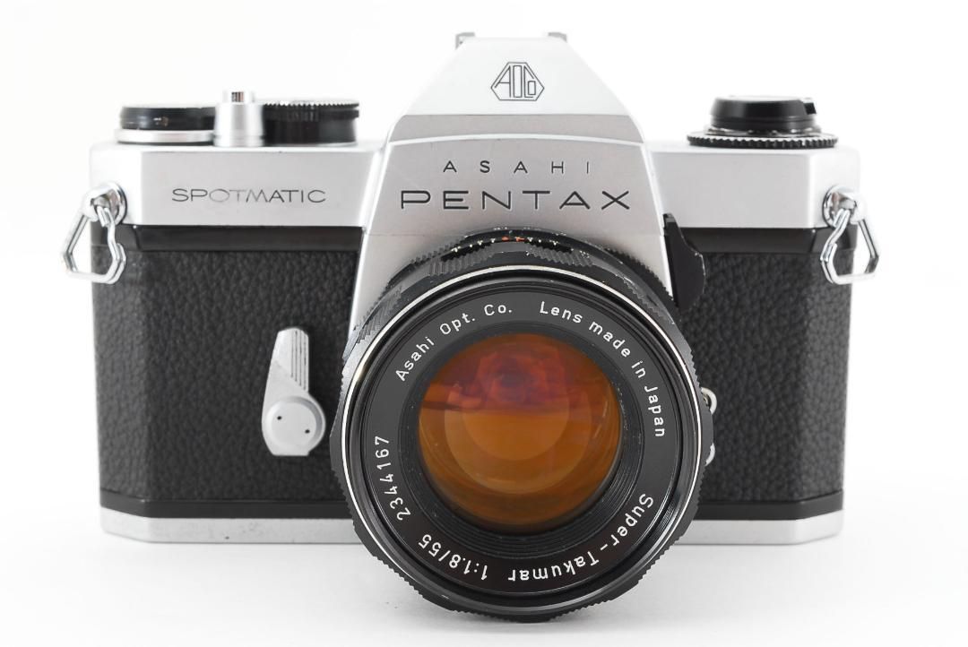 フィルムカメラ 整備済 完動品　Pentax SPII + f1.8　T140 PENTAX SPII フィルム一眼 Takumar55mm F1.8 S075 - メルカリ