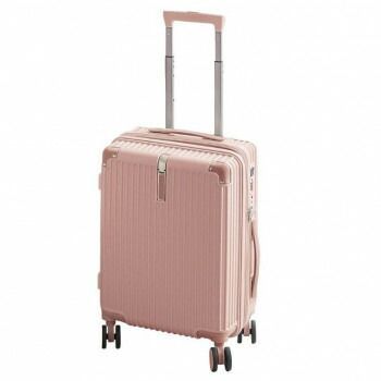 CICIBELLA シシベラ 多機能スーツケース Lサイズ 約110L|7〜10泊 ピンクゴールド