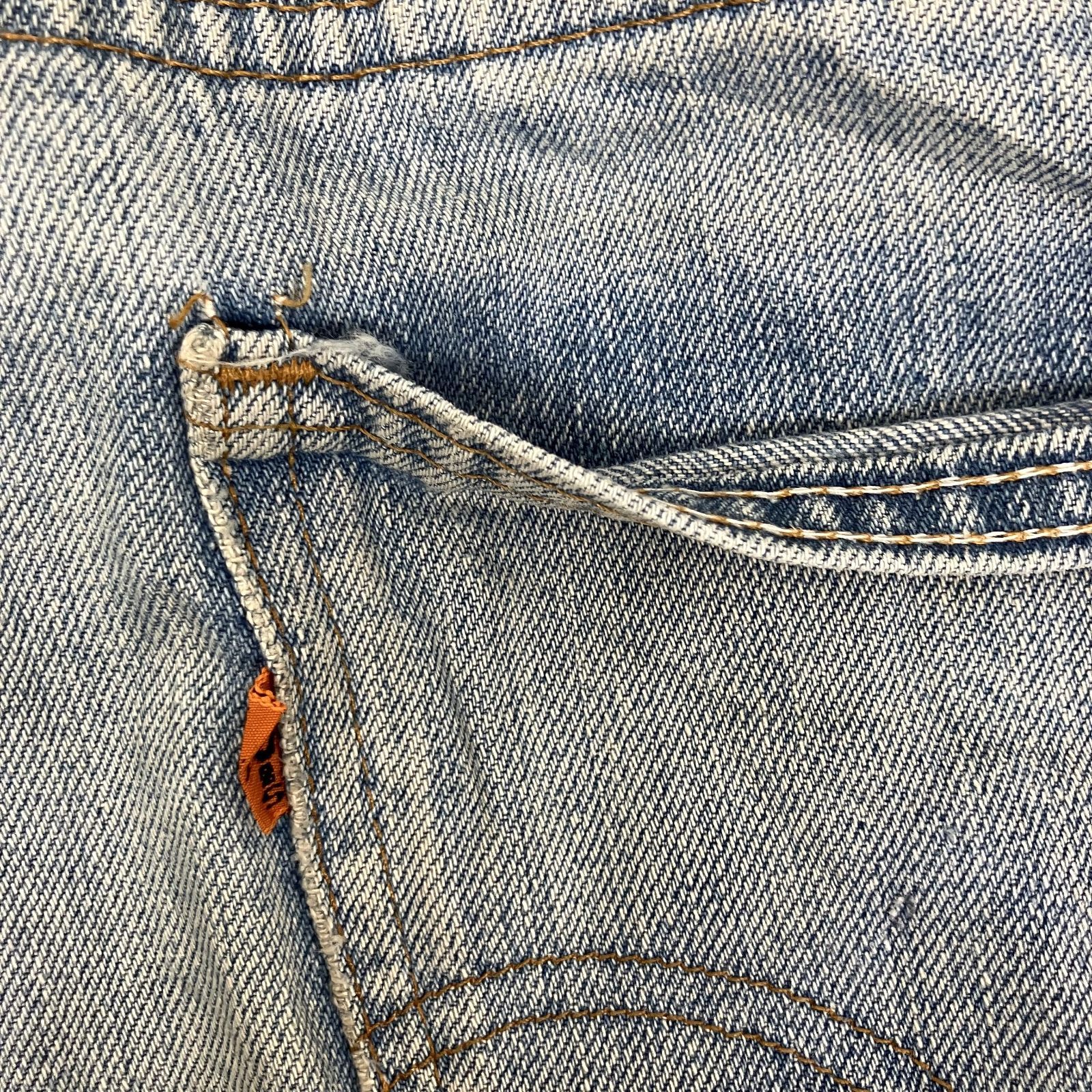 USA製　リーバイス　ビンテージ　デニムパンツ　ジーンズ　42TALON 70s 70s Levi's Denim Bush Pant 70年代 リーバイス 42タロン