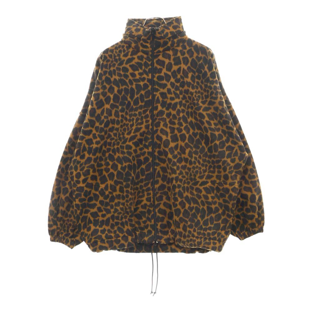 BALENCIAGA (バレンシアガ) 18AW レオパード柄オーバーサイズフリース 