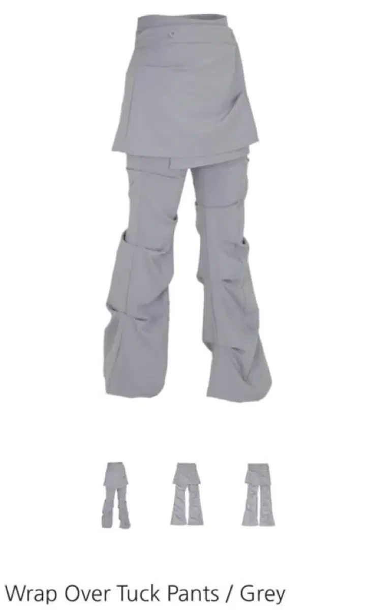 オホス ラブ オーバ タック パンツ 2サイズ