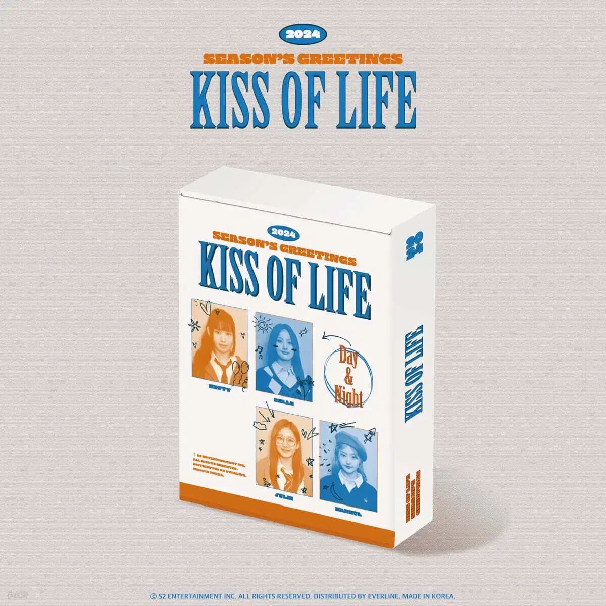 開封 KISS OF LIFE キスオブライフ KIOF 2025 シーズン シーズングリーティング シーグリ キーオフ 販売