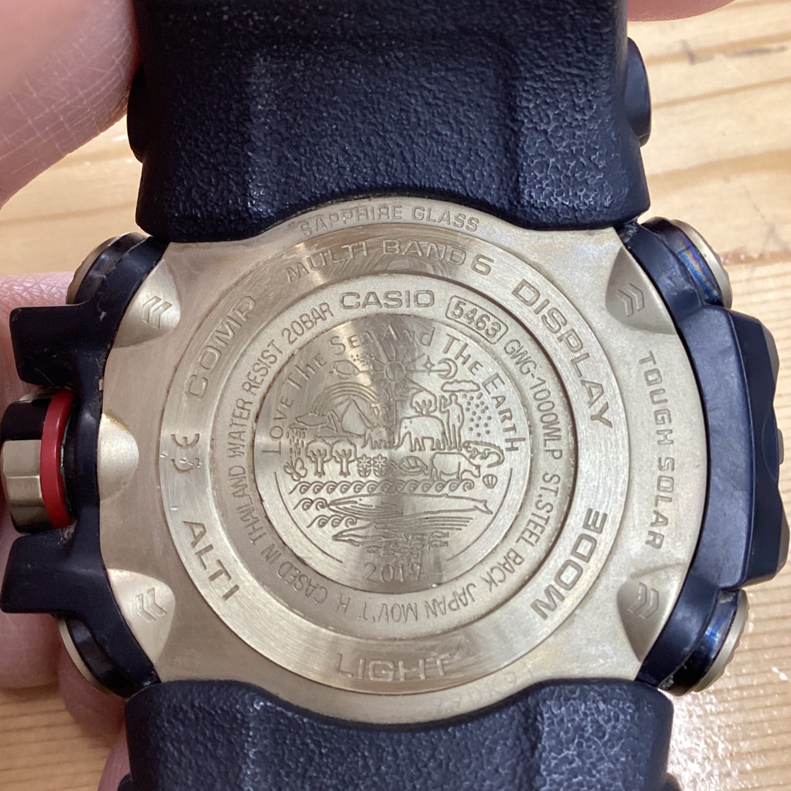 中古品/GーSHOCK マッドマスター GWG−1000WLP−1AJR - メルカリ