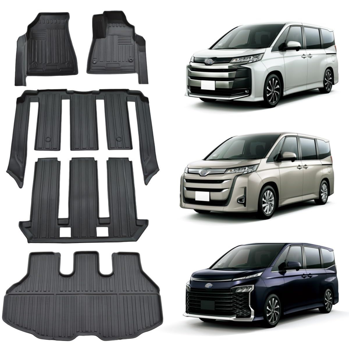 トヨタ　ヴォクシー　ノア　カーマット　マット REJEEKAR トヨタ 新型ノア ヴォクシー 90系 フロアマット＆ラゲッジ