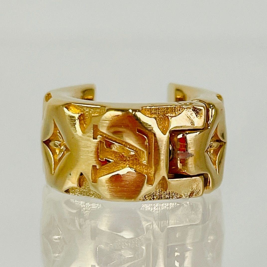 ルイヴィトン M00812 ブックル ドレイユ ピロー ナノグラム 片耳ピアス