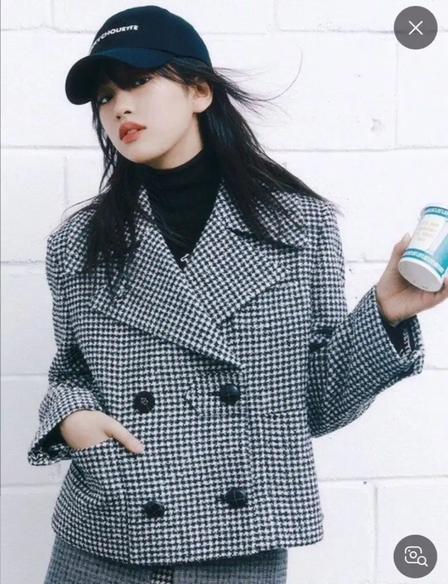 ラッキーシュエトゥ カシミア ウール ジャケット 36 ブラック