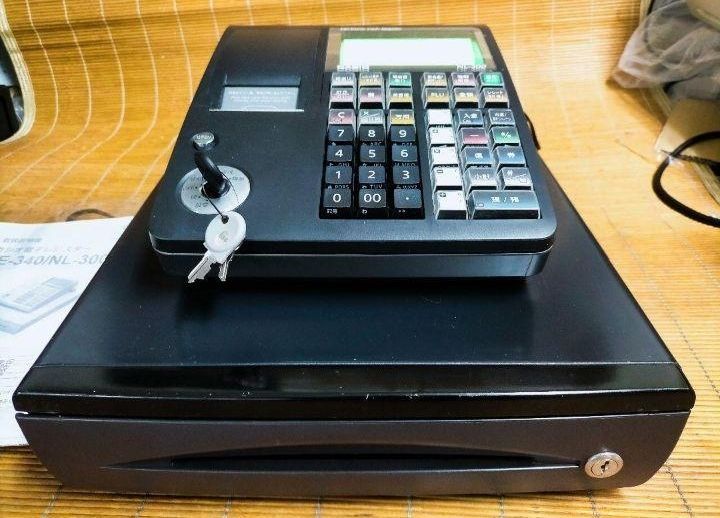カシオレジスター TE-340/NL300 フル設定無料 995666 - メルカリ