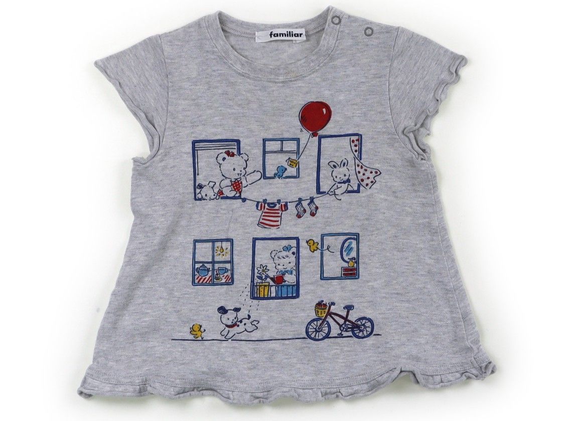 ファミリア/familiar】Tシャツ・カットソー 90サイズ 女の子【子供服