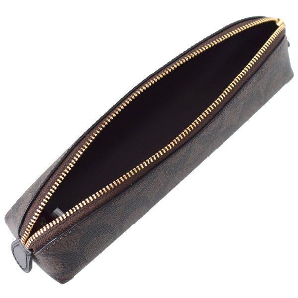 未使用級 Coach コーチ シグネチャー ペンケース ポーチ ピンク 【楽天
