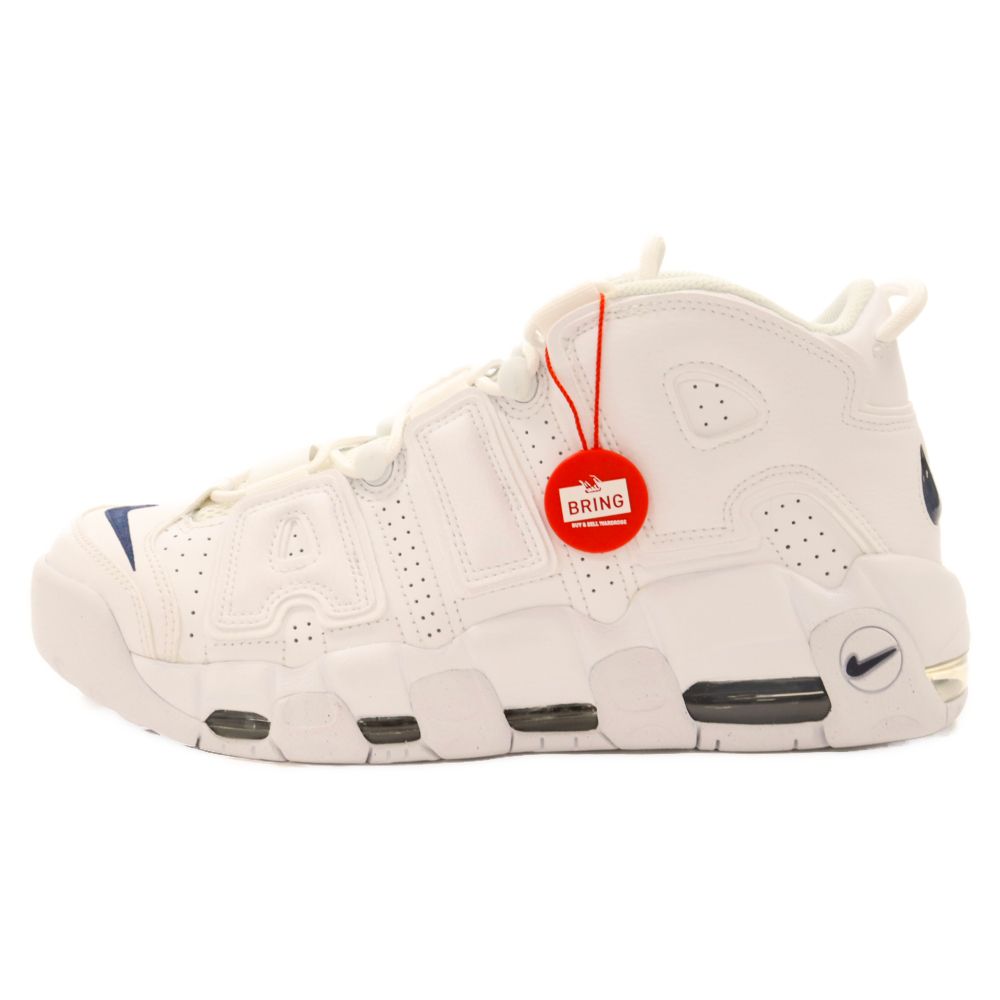 NIKE (ナイキ) AIR MORE UPTEMPO 96 WHITE/MIDNIGHT NAVY-WHITE エア