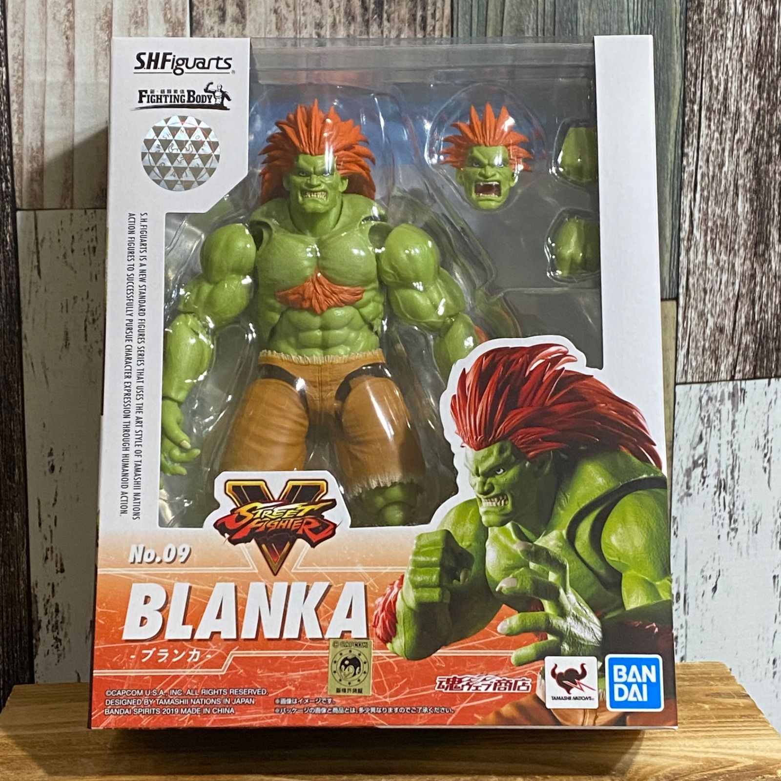 SHFiguarts ストリートファイターV ブランカ No.09 SHFiguarts ストリートファイターV ブランカ No.09 S.H.Figuarts