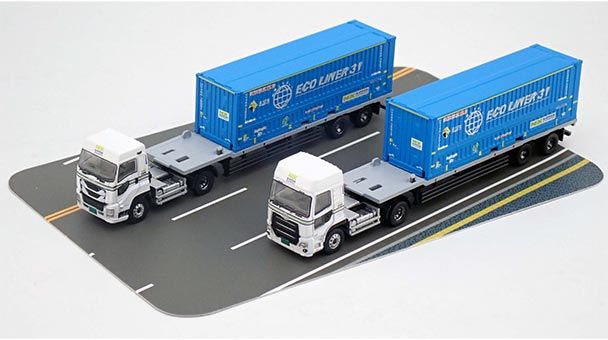 トレーラーコレクション NX 日本通運 31ftコンテナトレーラー 2台